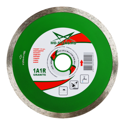 Диск алмазный 1A1R GRANITE MD-STARS 150*1,4*10*22,23 mm Диск алмазный 1A1R GRANITE MD-STARS 150*1,4*10*22,23 mm