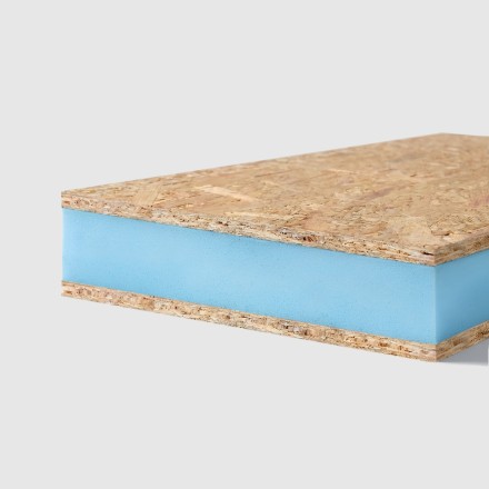 Сэндвич панель Рокспан OSB+ЭППС+OSB 1200х600х60