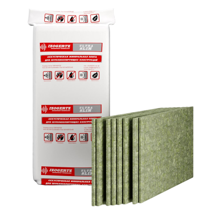 IZOGERTZ Ultra Slim - Звукопоглощающая минеральная плита